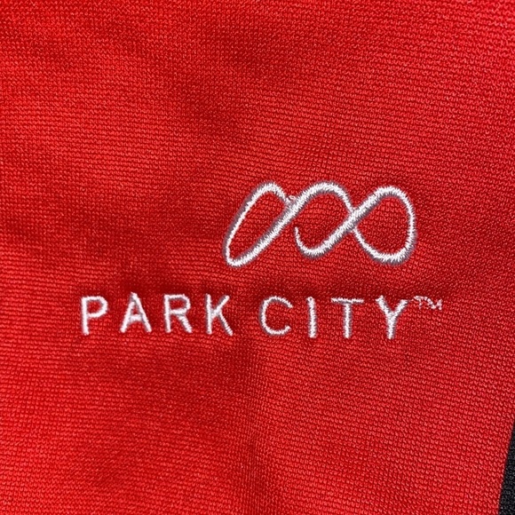 SPYDER charger pullover jacket 1/2 zip thermal long sleeve black red NEW size L - Picture 7 of 16